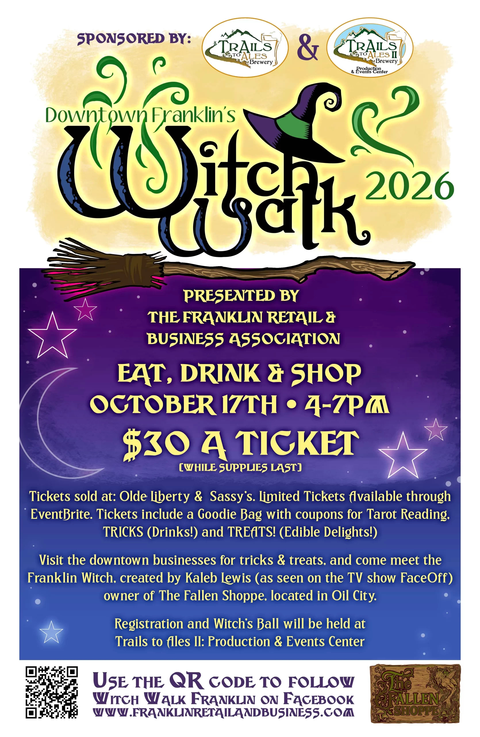 2026 Witch Walk Poster