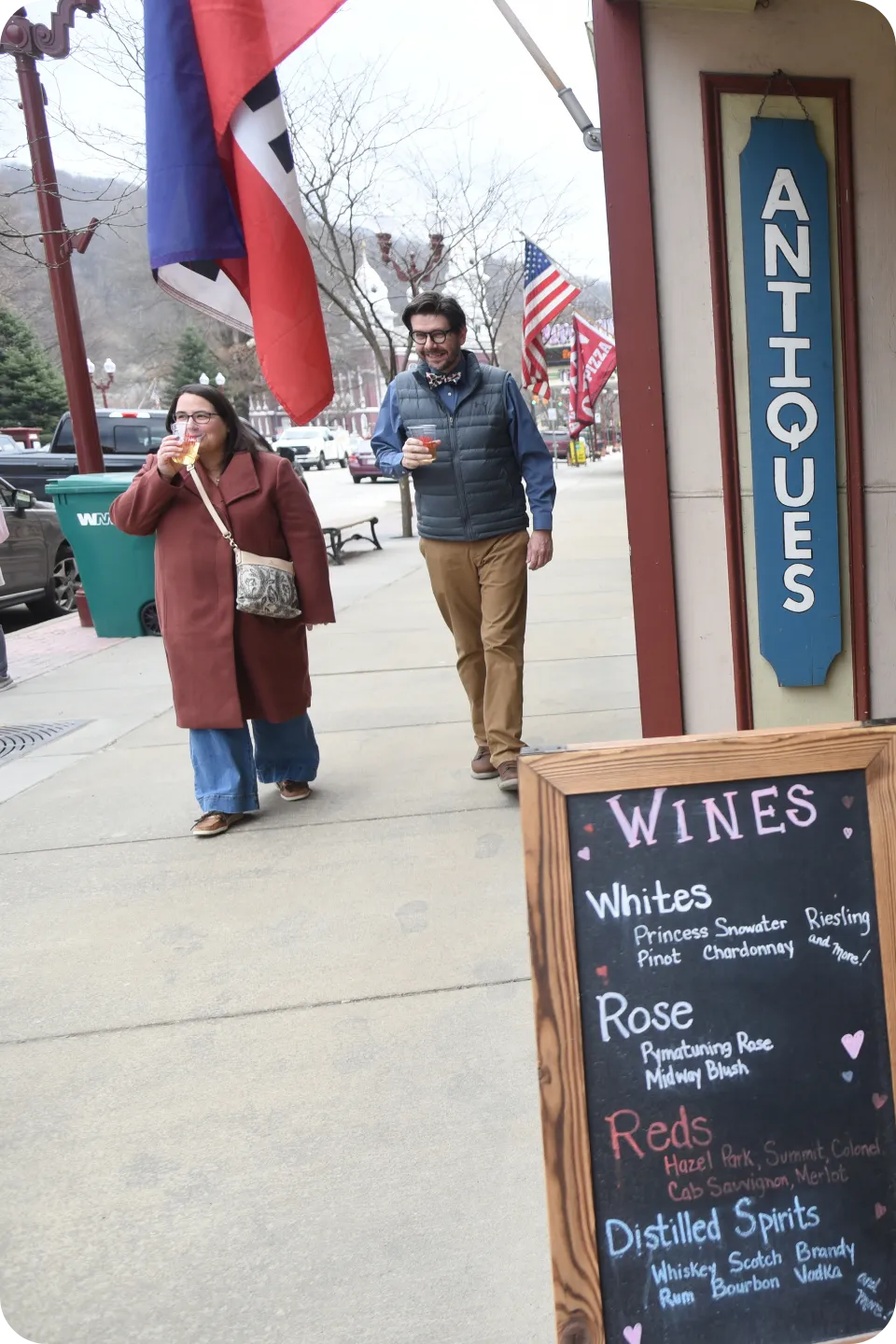 Website main page event windfall