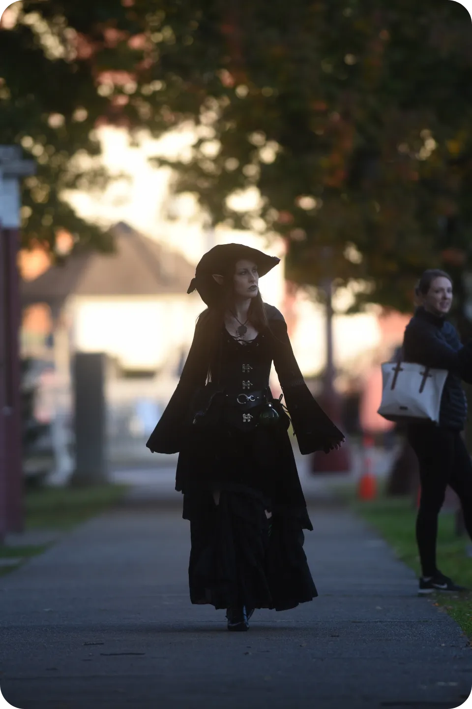 Website main page event witch